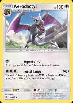 2019 Team Up Aerodactyl #130