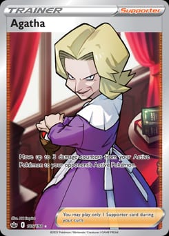 Chilling Reign Agatha #186 card