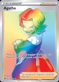 Chilling Reign Agatha #210 card