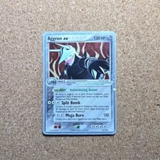 2006 Crystal Guardians Aggron ex #89 card