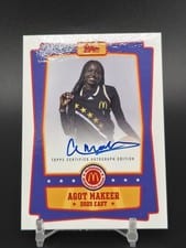 2025 Topps Chrome McDonald's All American Event Autographs Agot Makeer #EA-AM card