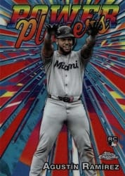 2025 Topps Chrome Update Power Players Agustín Ramírez #PP-29 card