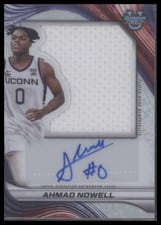2024-25 Bowman's Best University Prospect Jumbo Relic Autographs Ahmad Nowell #PJRA-ANO card
