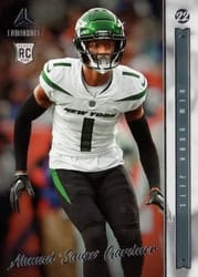 2022 Panini Chronicles Luminance Update Rookies Ahmad "Sauce" Gardner #208 card