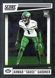 2022 Panini Chronicles Score Premium Rookies Ahmad "Sauce" Gardner #SP-325 card