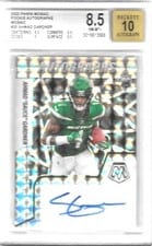 2022 Panini Mosaic Rookie Autographs Mosaic Ahmad "Sauce" Gardner #RAM-AG card