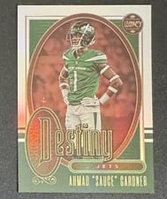 2023 Panini Legacy Destiny Ahmad "Sauce" Gardner #DS-25 card