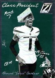 2023 Panini Zenith Class President Ahmad "Sauce" Gardner #25 card