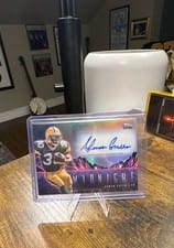 2024 Topps Midnight Horizon Signatures Ahman Green #HZS-AG card