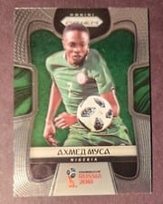 2018 Panini Prizm World Cup Ahmed Musa #140 card