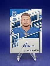 2022 Donruss Elite Pen Pals Aidan Hutchinson #PP-AH card