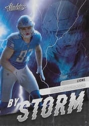 2022 Panini Absolute By Storm Aidan Hutchinson #BST-12 card