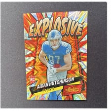 2022 Panini Absolute Explosive Aidan Hutchinson #E39 card
