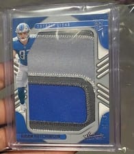 2022 Panini Absolute Jumbo Jersey Number Aidan Hutchinson #JUM-12 card