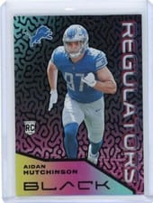 2022 Panini Black Regulators Aidan Hutchinson #REG-30 card