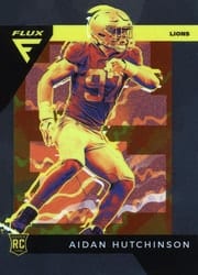 2022 Panini Chronicles Flux Rookies Aidan Hutchinson #FX-10 card