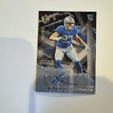 2022 Panini Chronicles Gridiron Kings Signatures Aidan Hutchinson #GK-10 card
