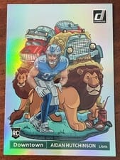 2022 Panini Donruss Downtown Aidan Hutchinson #DT-AH card