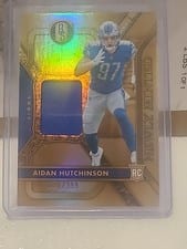 2022 Panini Gold Standard Newly Minted Memorabilia Aidan Hutchinson #NMM-AHU card