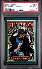 2022 Panini Legacy Destiny Aidan Hutchinson #D-16 card