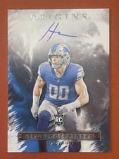 2022 Panini Origins Rookie Autographs Aidan Hutchinson #RAU-AHU card