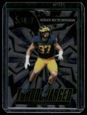 2022 Panini Select Draft Picks Turbocharged Aidan Hutchinson #TAH card