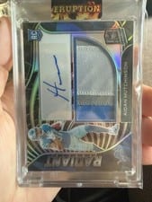 2022 Panini Spectra Radiant Rookie Patch Signatures Aidan Hutchinson #RAD-AHU card