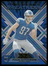 2022 Panini XR Impending Greatness Aidan Hutchinson #IMG-13 card