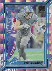 2023 Donruss Dominators Aidan Hutchinson #D-38 card