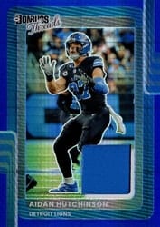 2025 Donruss Optic Donruss Threads Aidan Hutchinson #11 card