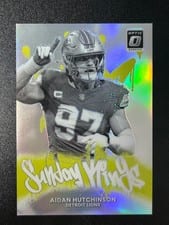 2025 Donruss Optic Sunday Kings Aidan Hutchinson #12 card