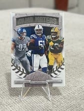 2024 Panini Prestige Alma Maters Aidan Hutchinson / Kwity Paye / Rashan Gary #11 card