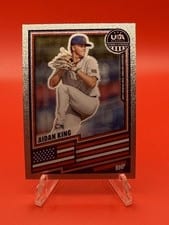 2026 Panini Stars and Stripes Prizm USA Aidan King #190 card