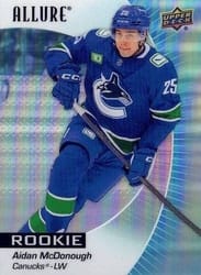 2023-24 Upper Deck Allure Base Set Aidan McDonough #125 card