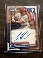 2024 Bowman Chrome Prospects Autograph Aidan Miller #CPA-AMI card