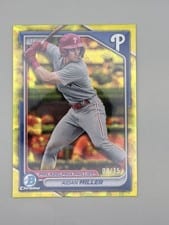 2024 Bowman Chrome Sapphire Edition Prospects Aidan Miller #BCP-213 card