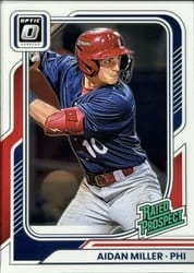 2026 Donruss Optic Aidan Miller #111 card