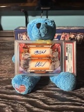 2024 Bowman's Best Dual Autographs Aidan Miller / Mick Abel #DA-AM card