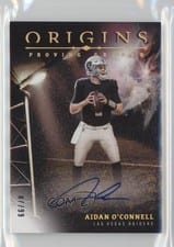 2024 Panini Origins Proving Ground Signatures Aidan O'Connell #PGS-AOC card