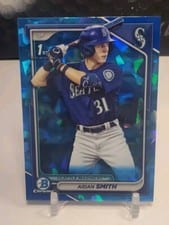 2024 Bowman Sapphire Edition Base Set Aidan Smith #BCP-45 card