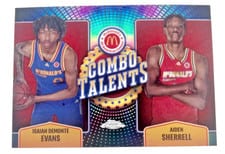 2024 Topps Chrome McDonald's All-American Combo Talents Aiden Sherrell #COT-ISE card