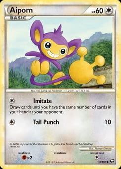 HS—Triumphant Aipom #55 card