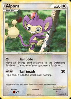2010 HS—Unleashed Aipom #43