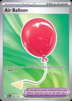 2025 Mega Evolution Air Balloon #166 card