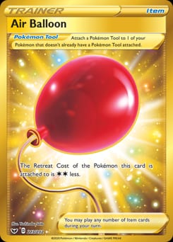 2020 Sword & Shield Air Balloon #213 card