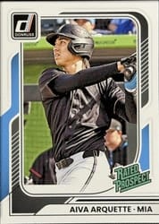 2026 Donruss Base Set Aiva Arquette #195 card