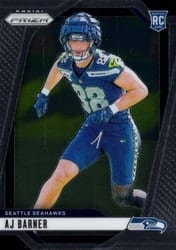 2024 Panini Prizm Base Set AJ Barner #304 card