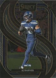 2024 Panini Select Base Set AJ Barner #103 card
