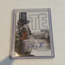 2024 Topps Signature Class Rookie Class Autographs AJ Barner #RCA-AB card