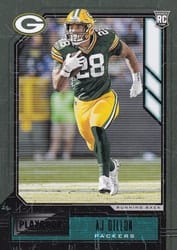 2020 Panini Playbook Base Set AJ Dillon #125 card